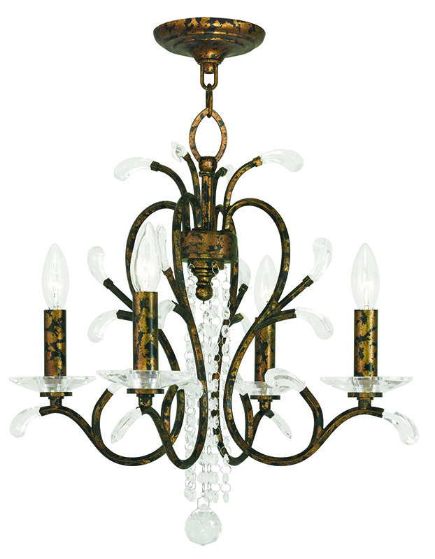 4 Light VBR Mini Chandelier