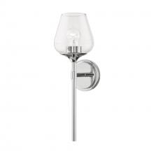 Livex Lighting 17471-05 - 1 Light Polished Chrome Vanity Sconce