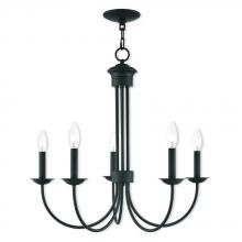  42685-07 - 5 Lt BZ Chandelier