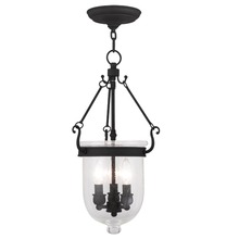 Livex Lighting 5083-04 - 3 Light Black Chain Lantern