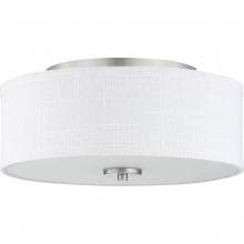 Progress P350130-009 - Inspire Collection 13" Two-Light Flush Mount