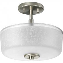 Progress P2851-09 - Alexa Collection Two-Light 12-1/4" Semi-Flush