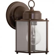 Progress P5607-20 - Flat Glass Lantern One-Light Wall Lantern