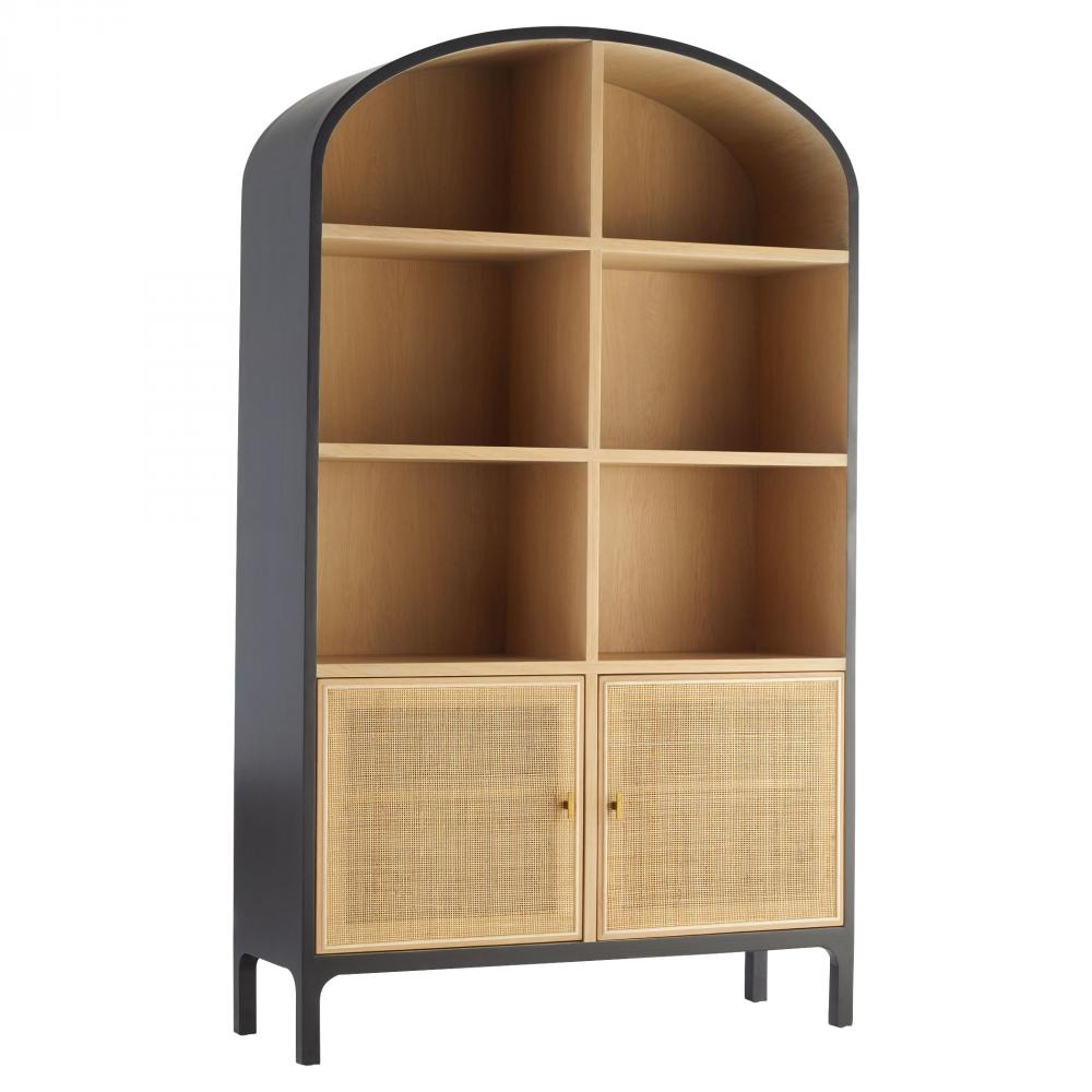Lamu Cabinet Oak Black