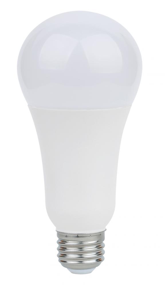 5 Watt/15 Watt/21 Watt; A21 LED; 3-way; Frosted; 4000K; Medium base; 120 Volt