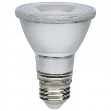 Satco Products Inc. S11494 - 7 Watt Econo LED PAR20; 3000K; 35 Degree Beam Angle; Medium Base; 120-277 Volt; Silver Finish