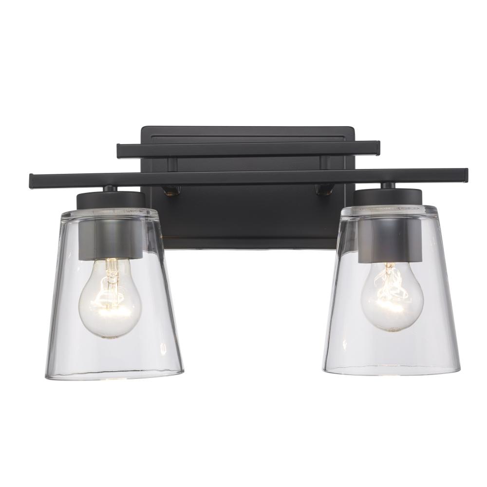 Iris Vanity Lighting Black