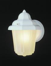 Trans Globe 4160 SWI - Dale Collection 1-Light Pagoda Tiered Frosted Glass Wall Light