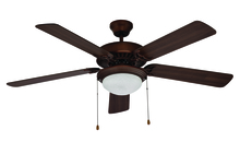 Trans Globe F-1022 ROB - Mateo Traditional Ceiling Fan with Light Kit and Reversible Blades