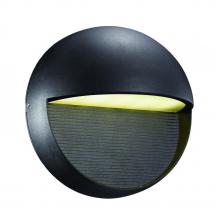 Trans Globe LED-50000 BK - LED OUTD WALL-BLACK ECLIPSE-BK