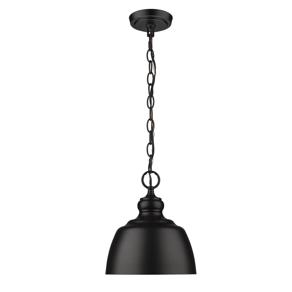 Holmes BLK Mini Pendant in Matte Black