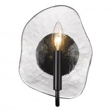 Golden 1140-1W BLK-HWG - 1 Light Wall Sconce