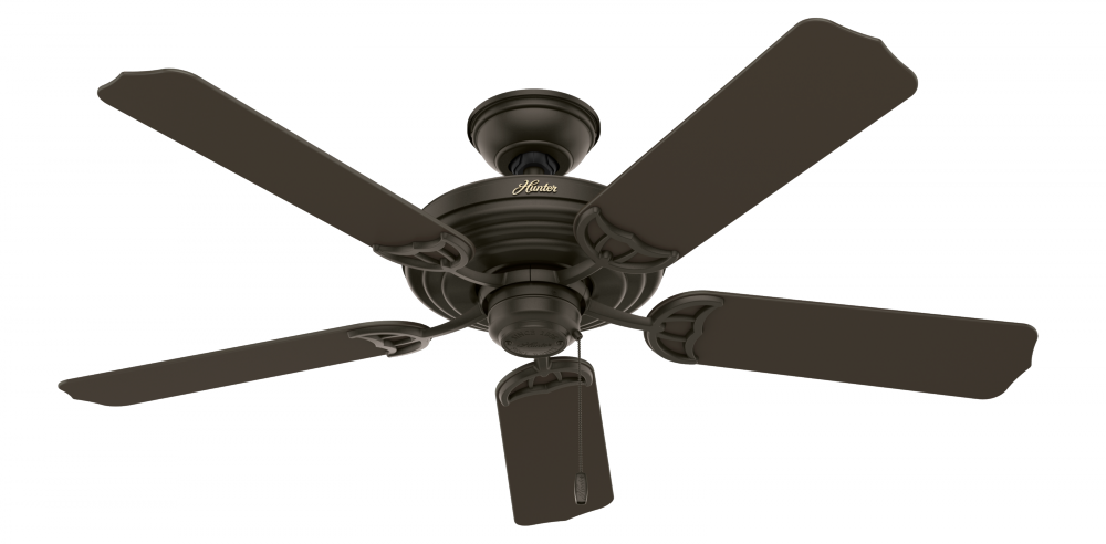 Hunter 52 inch Sea Air New Bronze Indoor/Outdoor Ceiling Fan and Pull Chain