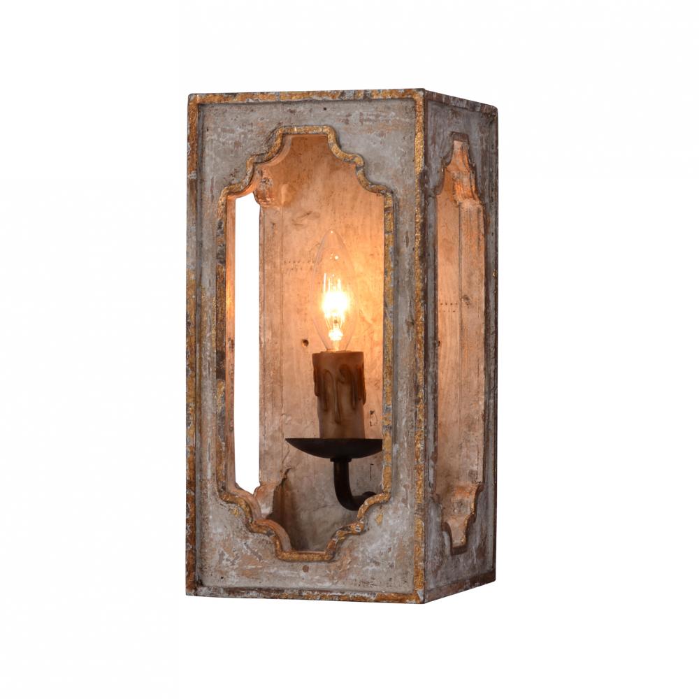 Nadia 1-light wall sconce