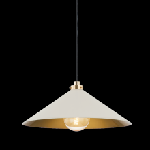 Hudson Valley MDS1402-AGB/OW - 1 LIGHT PENDANT