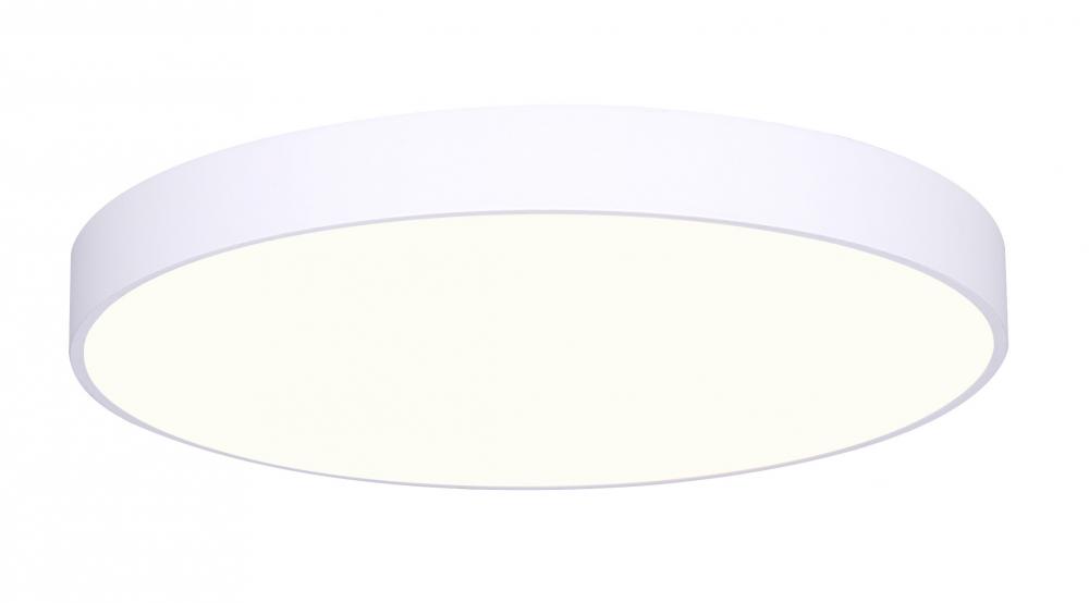LED Edgeless Light, LED-CP7D10-WT -G-, 7inch White Color, 15W Dimmable, 3000K, 1000 Lumen, Surface M