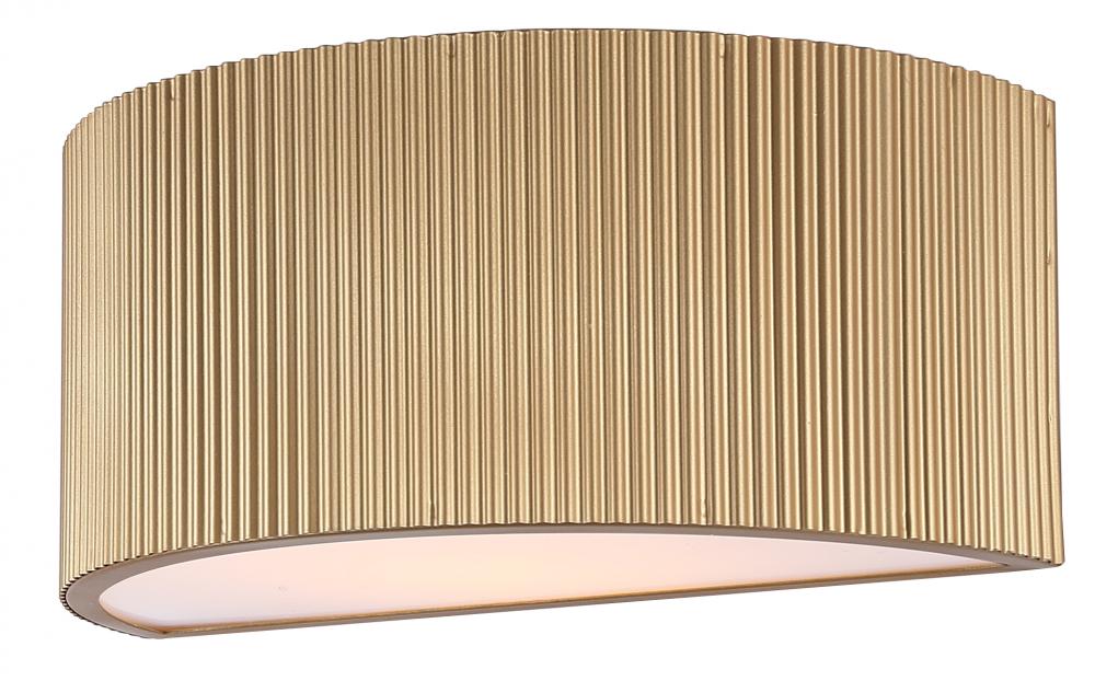 1 Lt Wall Sconce, Acylic, 15W LED-A19 Bulb (Not included)