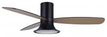 Beacon Lighting America 21066201 - Lucci Air Flusso 52" Matte Black Light with Remote Ceiling Fan