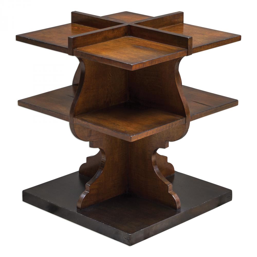 Uttermost Niko Honey Accent Table