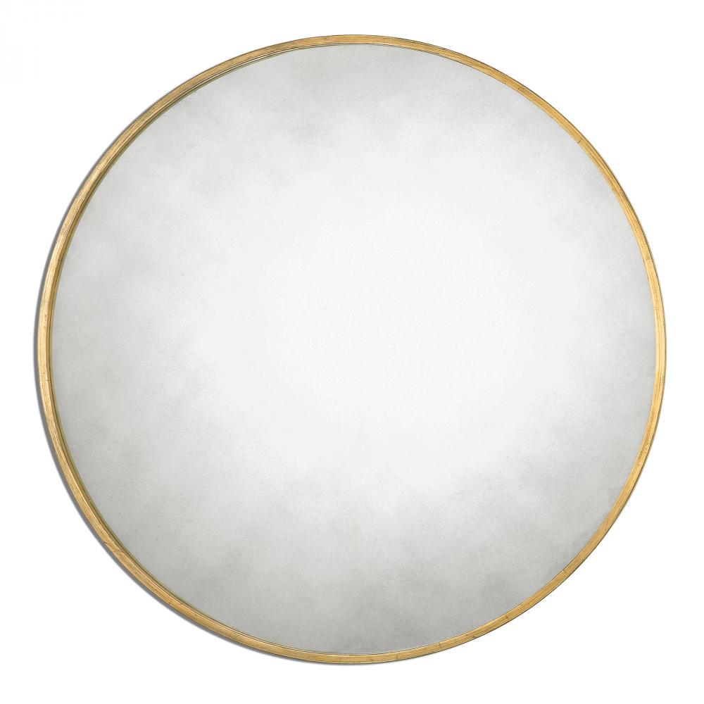 Uttermost Junius Round Gold Mirror