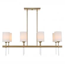 Uttermost 21388 - Uttermost Awyr 8 Light Linear Chandelier