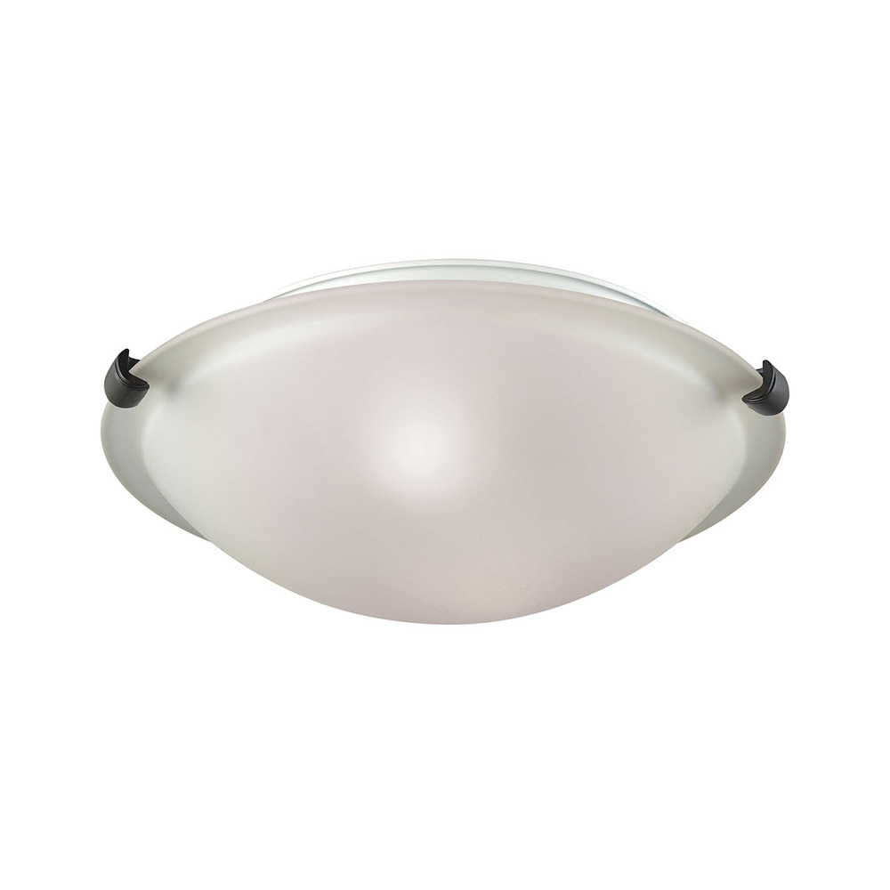 Thomas - Sunglow 13'' Wide 2-Light Flush Mount - Brushed Nickel