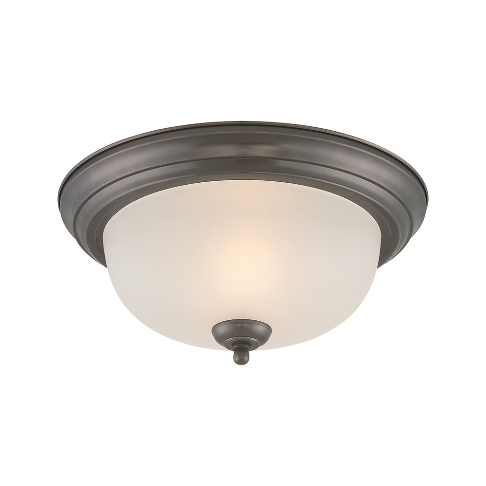 Thomas - Ceiling Essentials 12'' Wide 1-Light Flush Mount - Painted Bronze